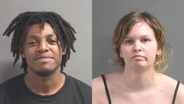 Left: Wayne Streeter. Right: Alana Cagle (Volusia County Jail).
