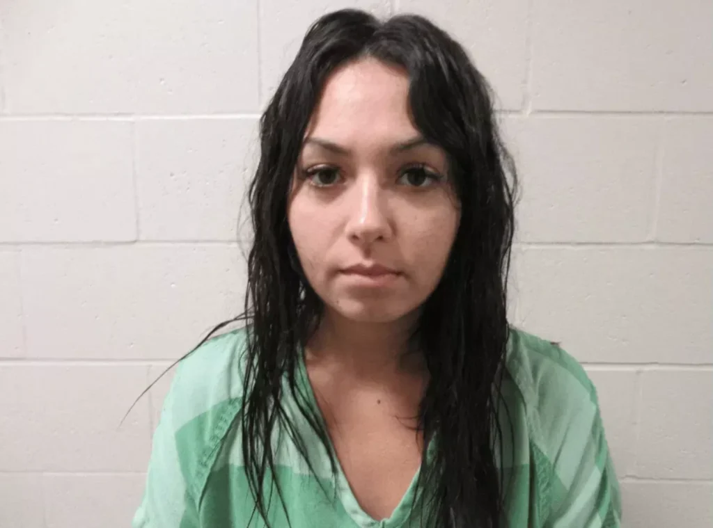 Hailey Clifton-Carmack's mugshot after being arrested for having a sexual relationship with a 16-year-old(Photo from the Pulaski County Jail)
