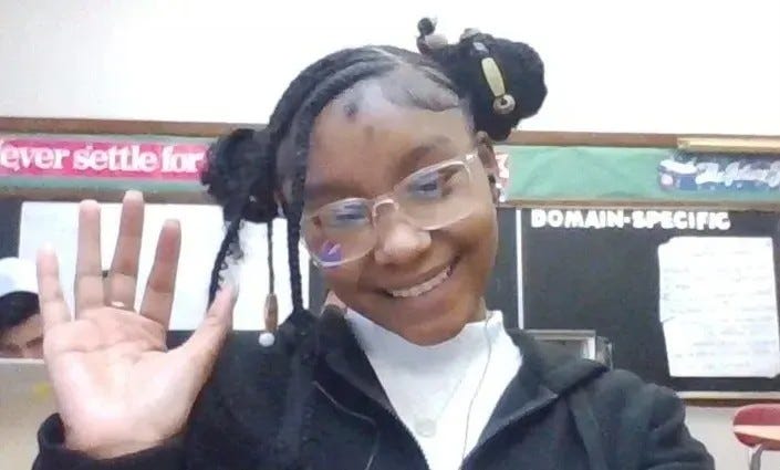 Wayne County Prosecutor releases a photo taken by Na'Ziyah Harris on her tablet, believed to be the last photo she took before her tragic murder by Jarvis Butts.