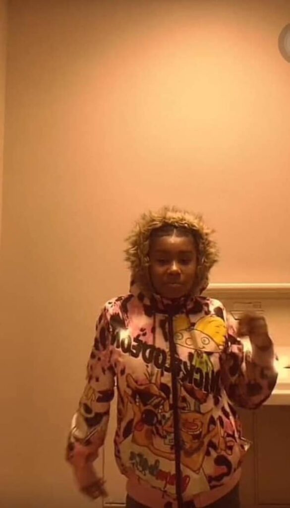 Na'Ziyah Harris pictured in the colorful jacket she was seen wearing before her disappearance. Witnesses reported seeing her in this distinctive jacket prior to her being reported missing in January 2024. The jacket has become a key piece of evidence as authorities continue to investigate her tragic case.